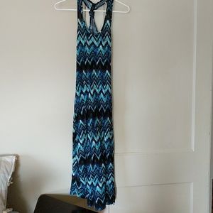 Chevron Maxi Dress